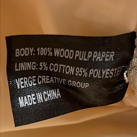 SAKS FIFTH AVENUE Striped Raffia Pouch - Picture 9 of 9